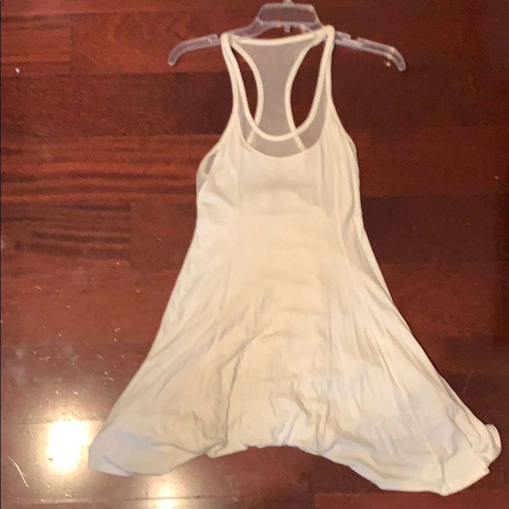 Silence + noise white dress